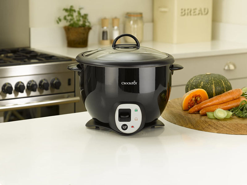 Crock-Pot 1.8L Saute Rice Cooker Black