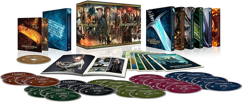 Middle Earth 6-Film Ultimate Collector's Edition (4K Ultra HD + Blu-ray + Digital)