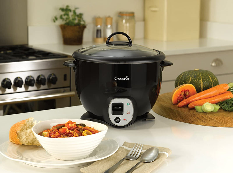 Crock-Pot 1.8L Saute Rice Cooker Black