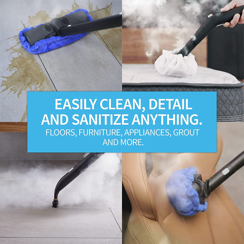 Dupray Neat Steam Cleaner Powerful Multipurpose Portable Heavy Duty Steamer for Floors, Cars, Tiles, Grout Cleaning. Chemical Free, Disinfection, for Home Use and More. Kills 99.99%* of Bacteria and Viruses.