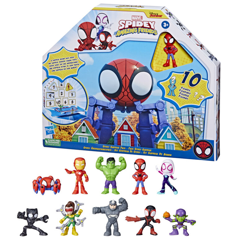 Marvel Spidey and His Amazing Friends Spidey Surprise Pack