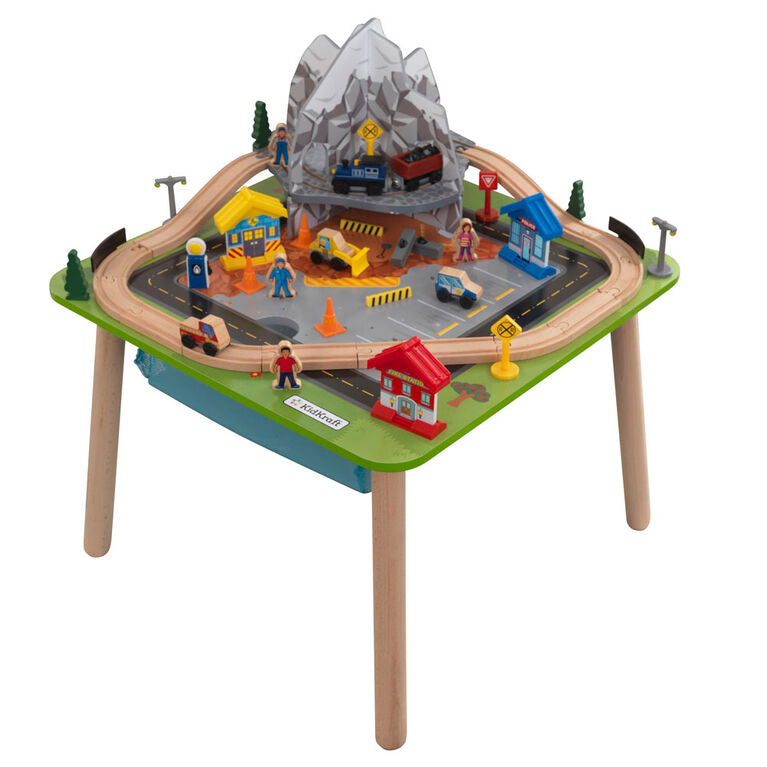 KidKraft Rocky Mountain Train Set and Table