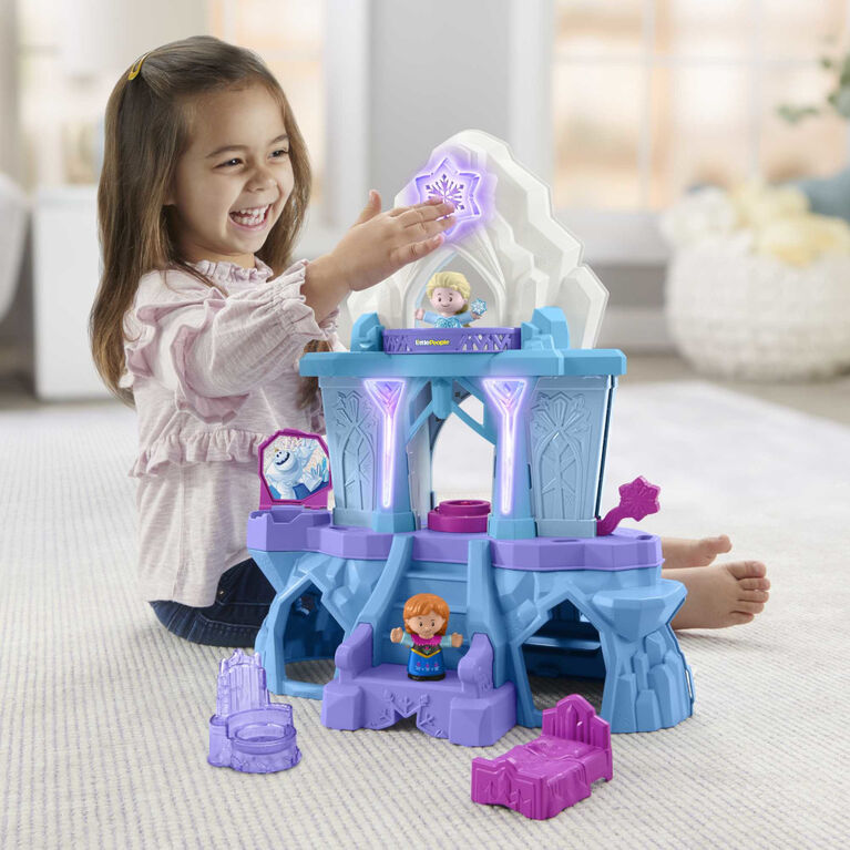 Fisher-Price  Disney Frozen Elsa's Enchanted Lights Palace by Little People