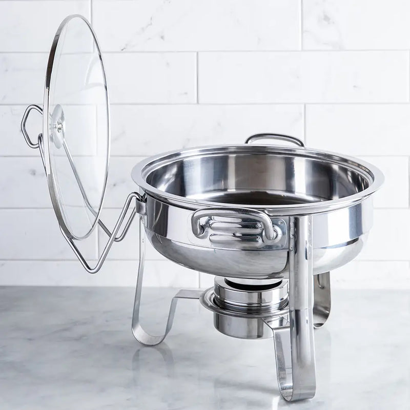 Kuisine Chafing-Buffet Server with Stand (Stainless Steel)