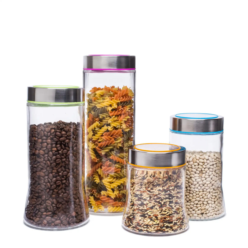 KSP Colour Splash Flared Canister  Set of 4