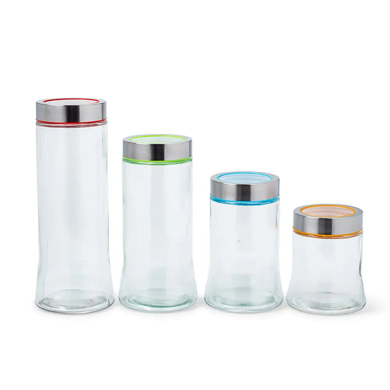 KSP Colour Splash Flared Canister  Set of 4