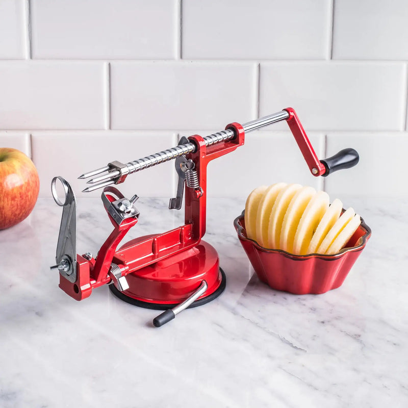 KSP Delicious Apple Peeler-Slicer (Red)