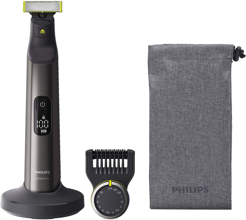 Philips OneBlade Pro Hybrid Electric Trimmer and Shaver, QP6550/20