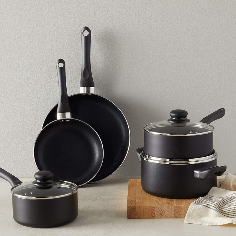 8-Piece Non-Stick Kitchen Cookware Set, Pots and Pans