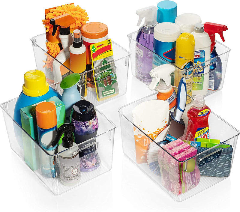 ClearSpace Plastic Storage Bins – Perfect Kitchen Organization or Pantry Storage