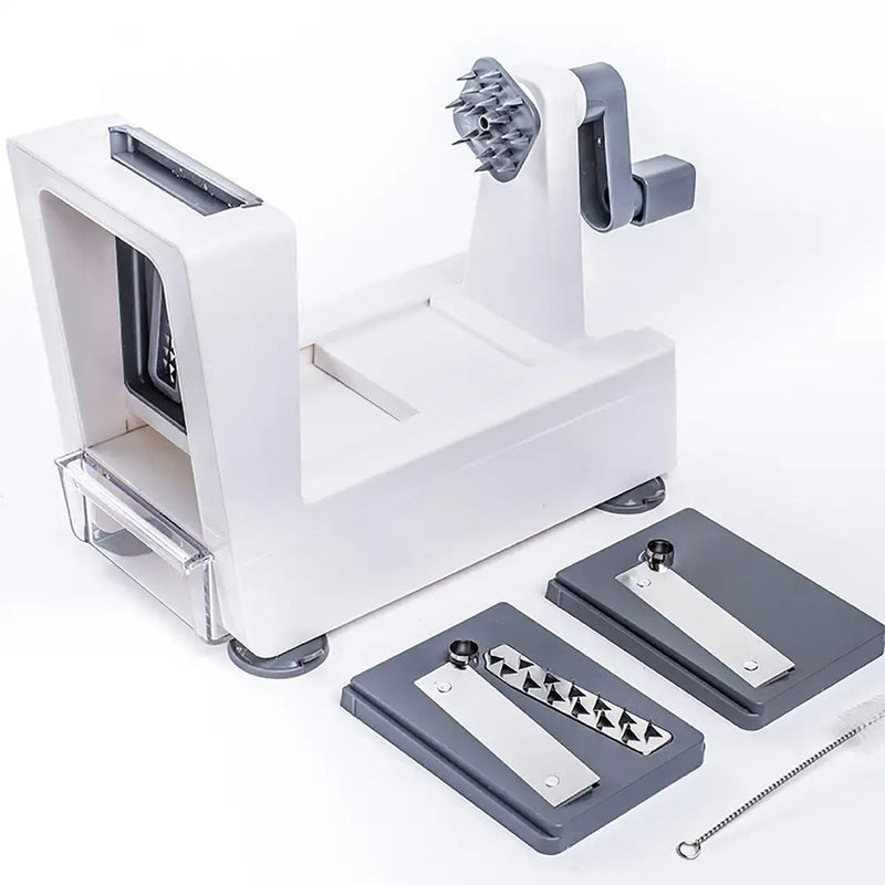 Veg-Prep 'Table Top' Spiral Vegetable Slicer (White/Grey)