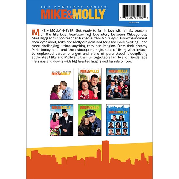 Mike & Molly Season 1-6 (DVD) -English only