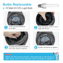 Bug Zapper Outdoor, 4300V High Powered Mosquito Killer Electric, 15W Waterproof Fly Killer For Home, Kitchen, Backyard