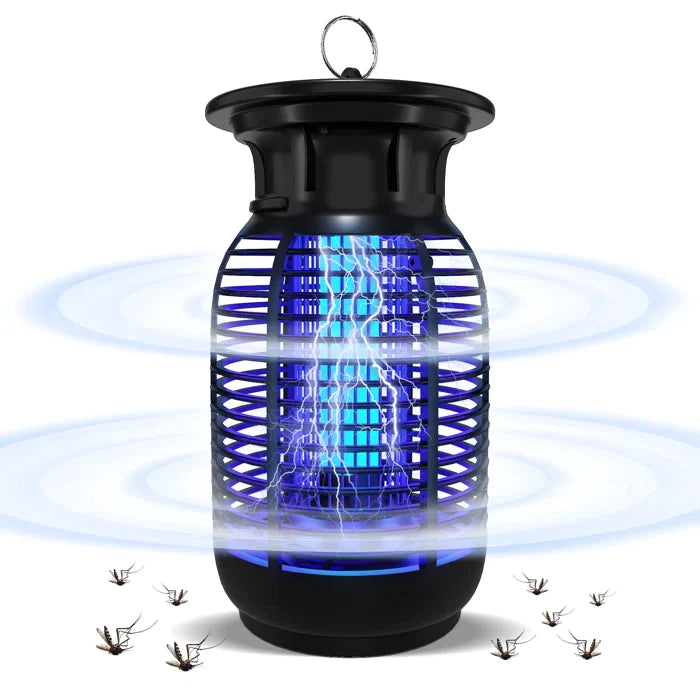 Bug Zapper Outdoor, 4300V High Powered Mosquito Killer Electric, 15W Waterproof Fly Killer For Home, Kitchen, Backyard