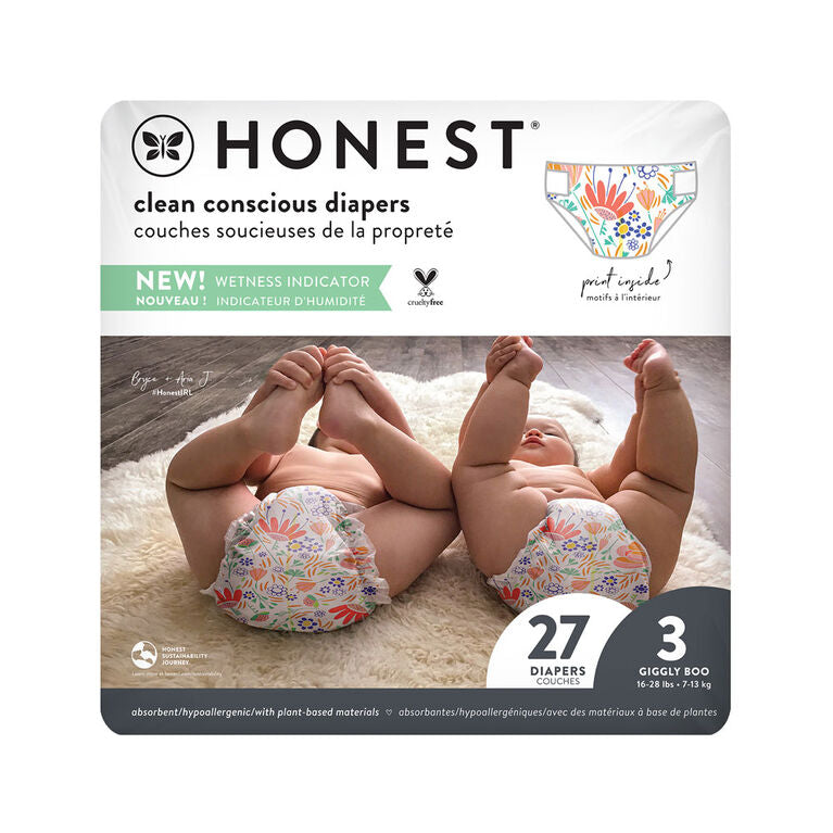 The Honest Company -27 Diaper Size 3 16-28lbs