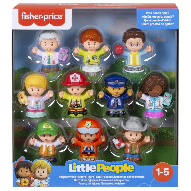 Fisher-Price Little People Neighborhood Helpers Figure Pack