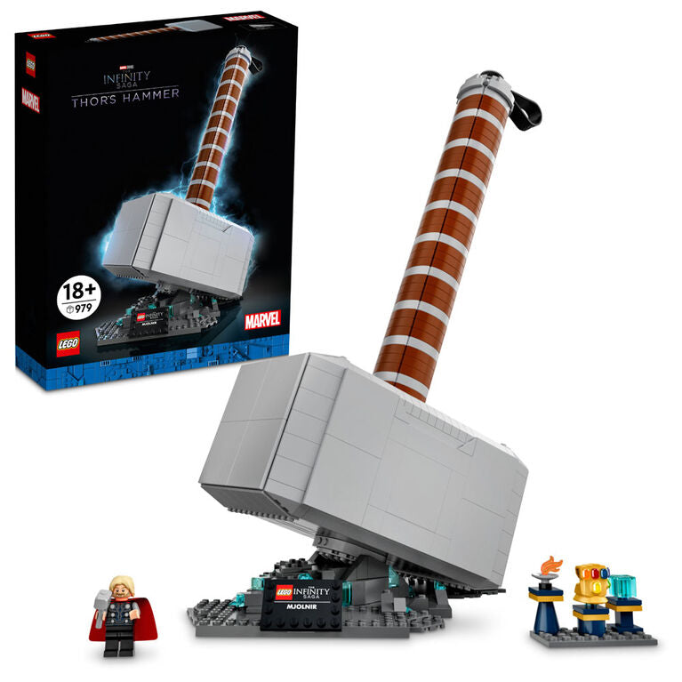 LEGO Marvel Thor's Hammer 76209 Building Kit (979 Pieces)