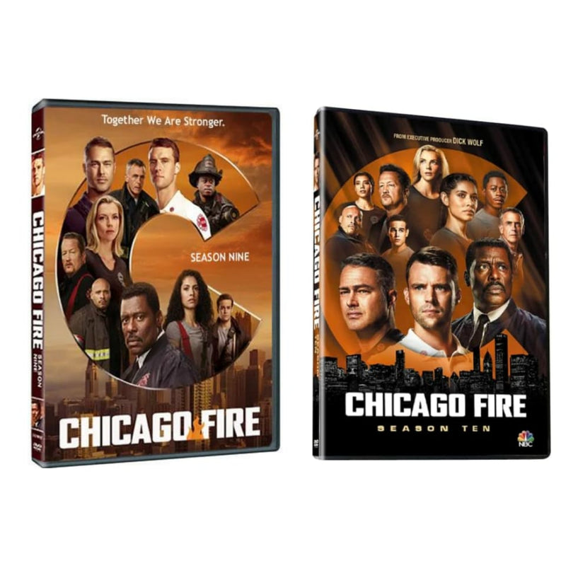 Chicago Fire Season Nine & Ten [DVD] -English only