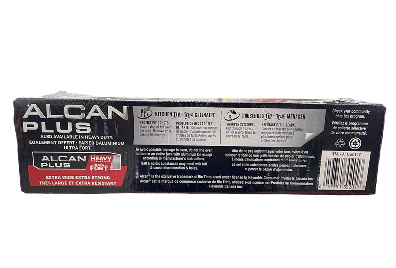 ALCAN PLUS STRONG ALUMINUM FOIL 30 cm x 200 m