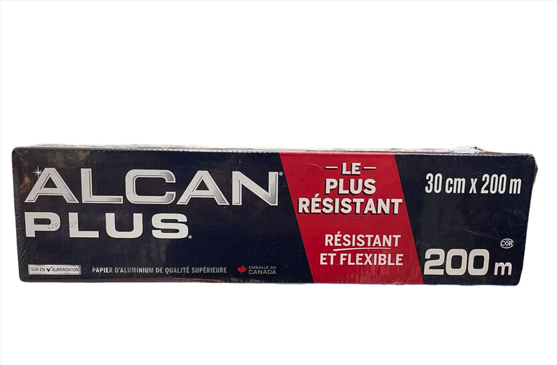 ALCAN PLUS STRONG ALUMINUM FOIL 30 cm x 200 m