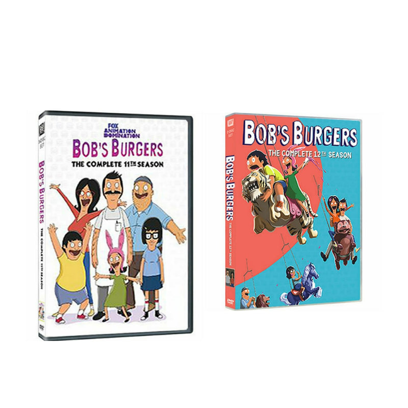 Bob’s Burgers Season 11& 12 DVD (English only)