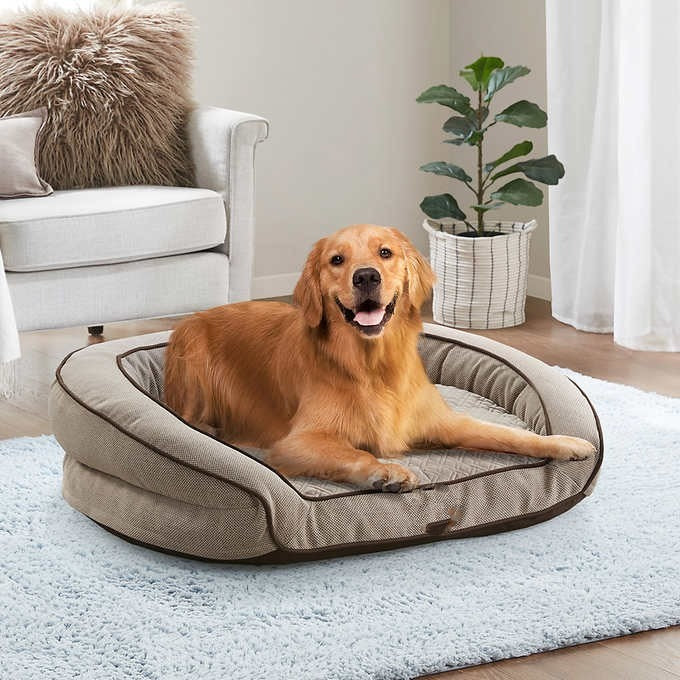 Slope Couch Pet Bed, Tan