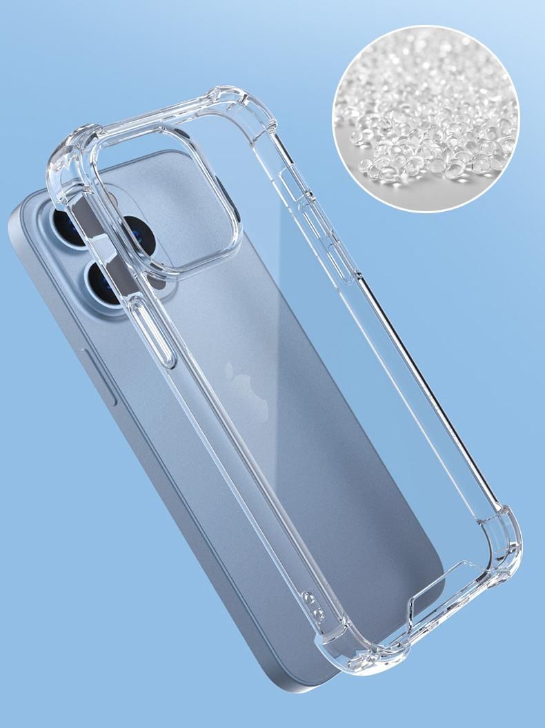 iPhone 14 case, Shockproof Case, Transparent Hybrid Armor Hard IPhone Cover/Case