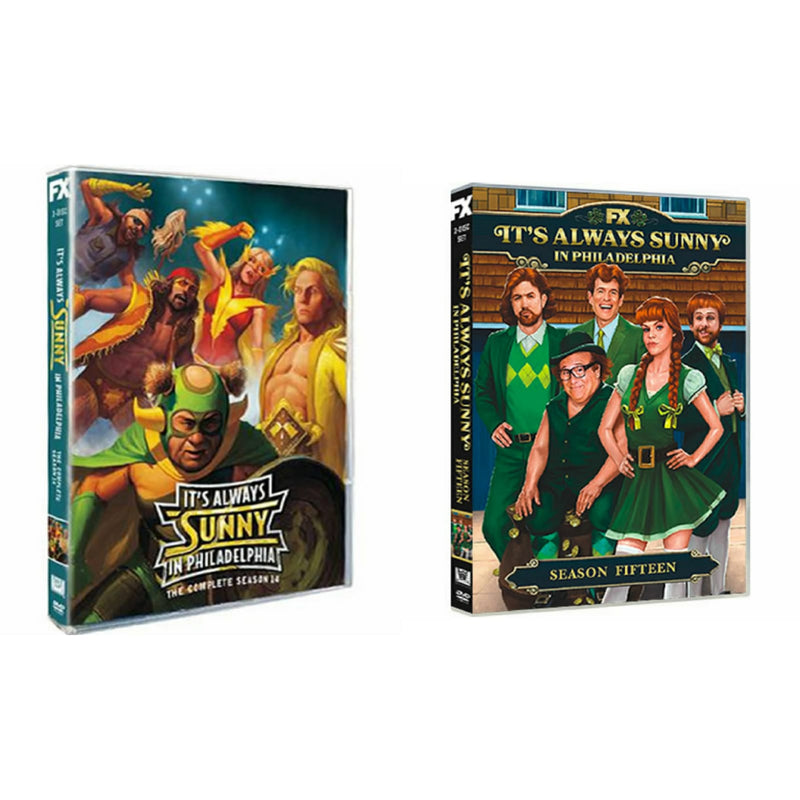 Its Always Sunny in Philadelphia: Season 14 and 15 (DVD)- English only