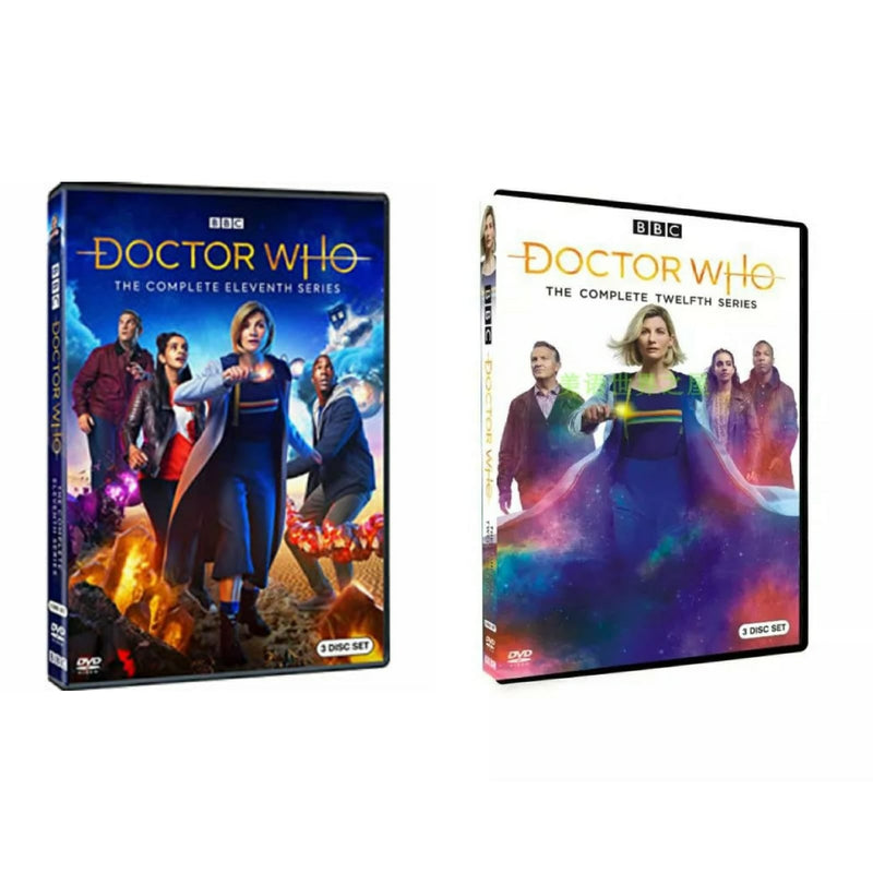 Doctor Who The Complete 11 and 12 Series (DVD)-English only