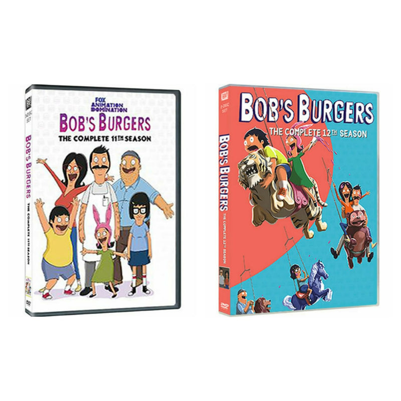 Bob's Burgers: The Complete 11&12 Season DVD (English only)