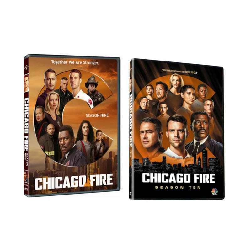 Chicago Fire Season 9 & 10 (DVD)-English only