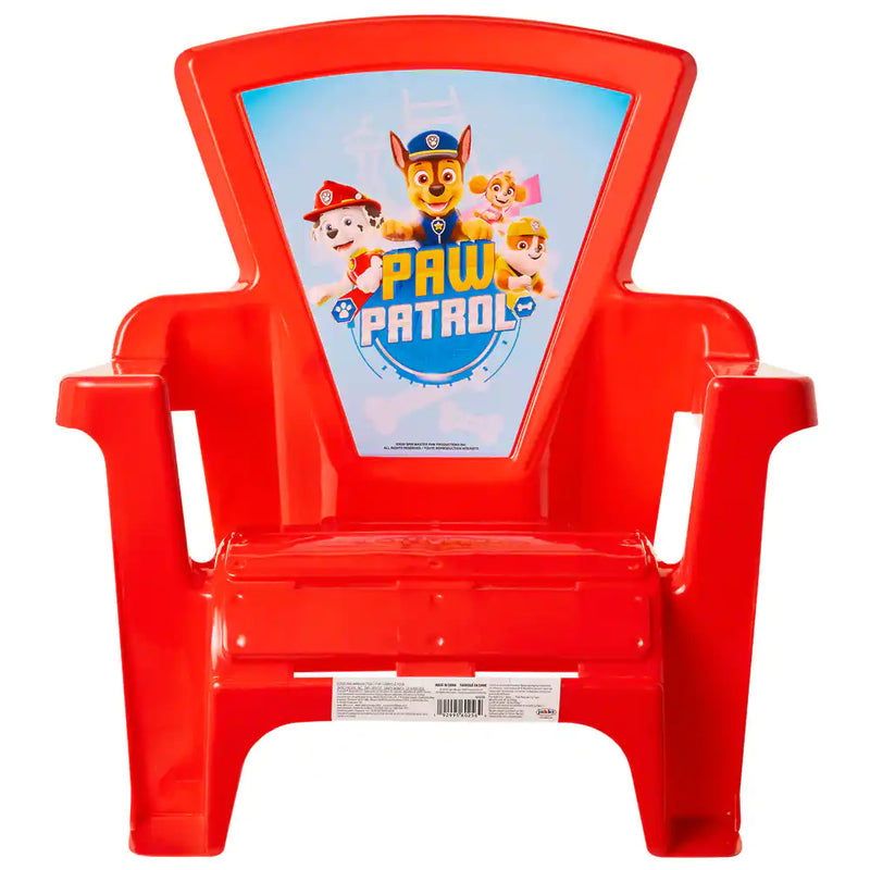 Kids' Plastic Adirondack Patio Chair, Paw Patrol, Disney Princess, Cars, Mickey, Assorted