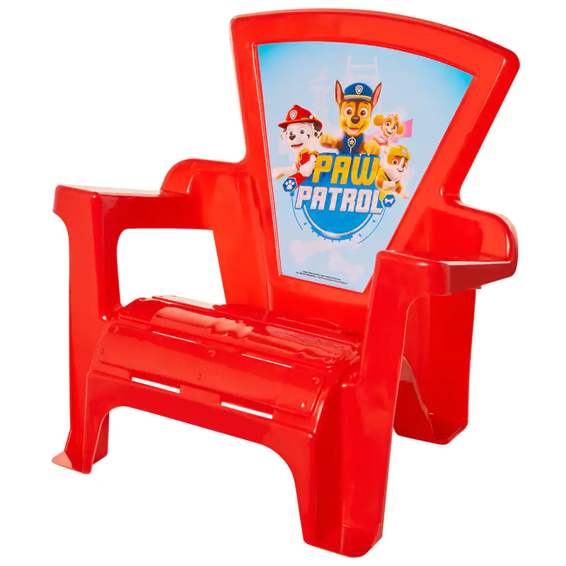 Kids' Plastic Adirondack Patio Chair, Paw Patrol, Disney Princess, Cars, Mickey, Assorted