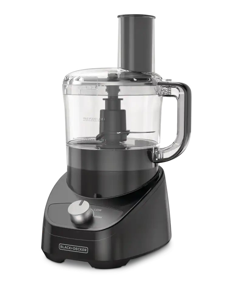 Black & Decker 3-in-1 Food Processor Black, 8 Cups