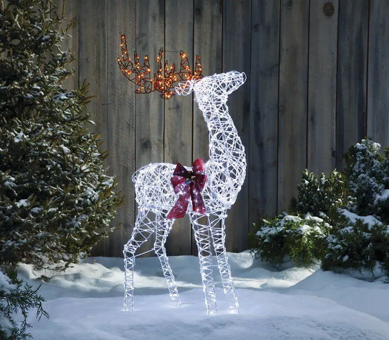 Micro LED -Brite Outdoor Deer, 4-ft