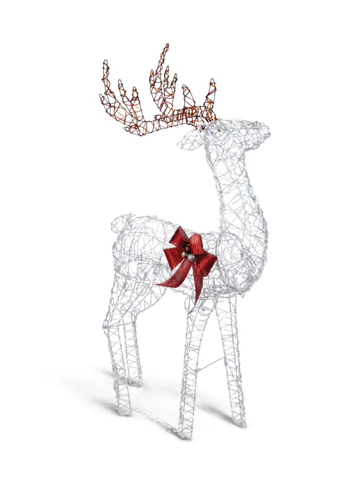 Micro LED -Brite Outdoor Deer, 4-ft