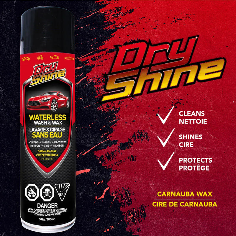 Dry Shine Waterless Wash and Wax