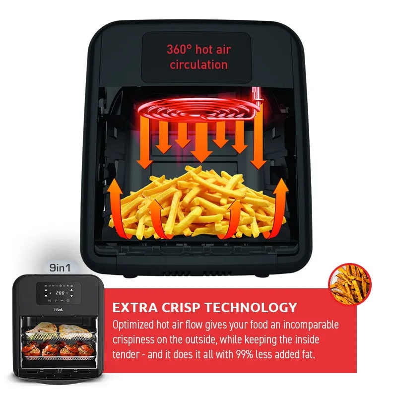 T-fal Easy Fry Oven & Grill 9-in-1 XXL Air Fryer