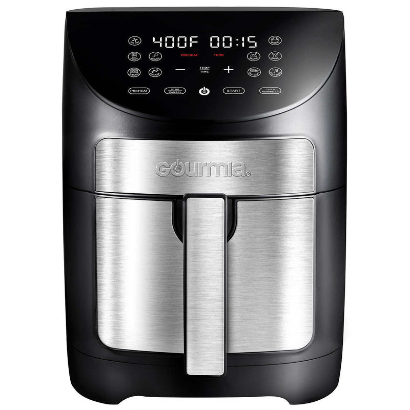 Gourmia 7 Quart Digital Air Fryer With Preheat and Turn Reminder