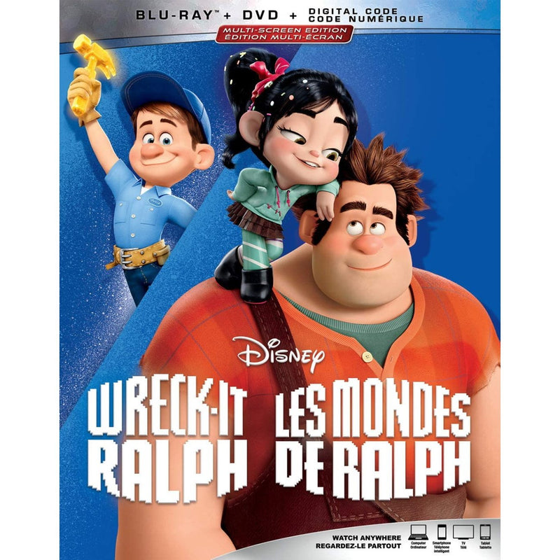 Disney's Wreck-It Ralph [Blu-ray + DVD + Digital]