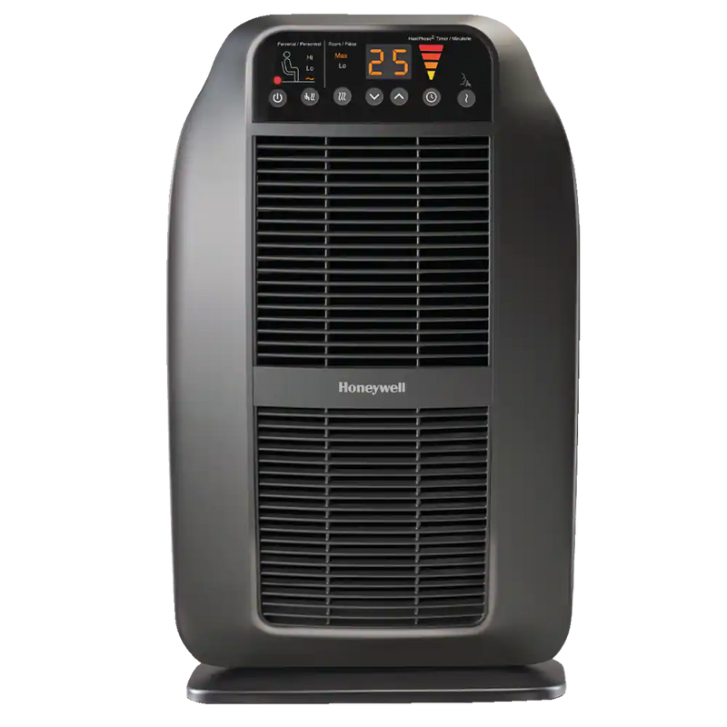 Honeywell HCE840BC HeatGenius Multizone Ceramic Space Heater, 1500W, Black