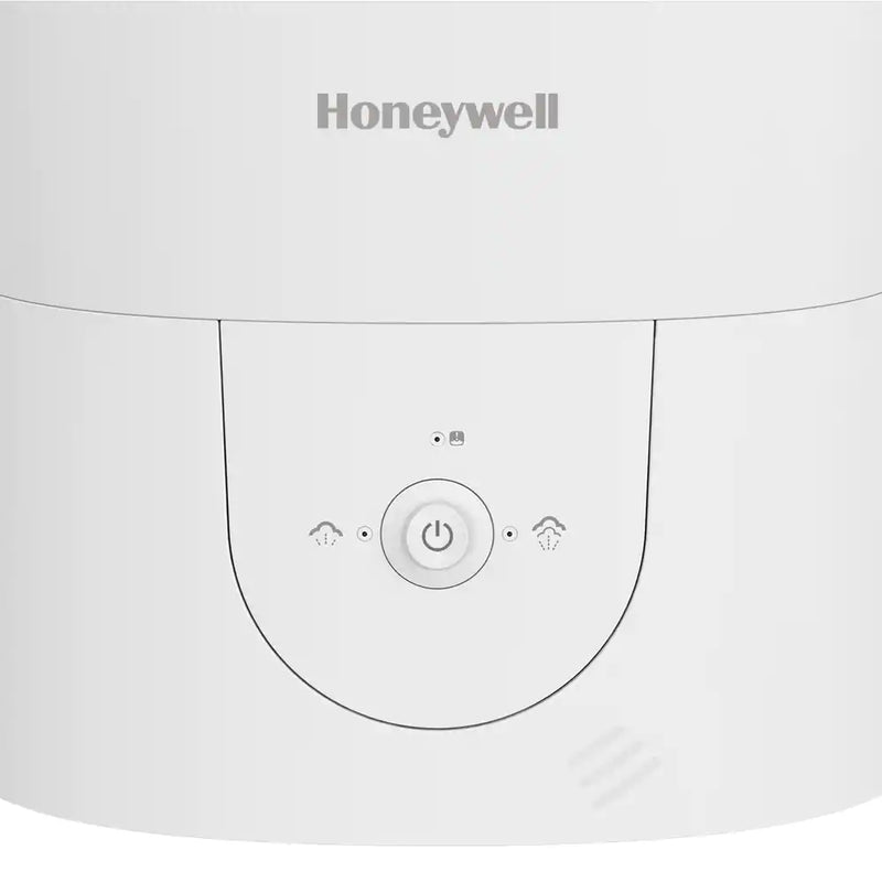 Honeywell HWM445WC Top-Fill Warm Mist Air Humidifier with Humidistat, Essential Oil Cup & Auto-Off, White, 6.44-