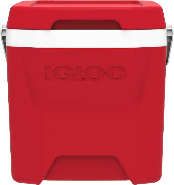 Igloo COOL Hard Cooler, Red, 12-qt