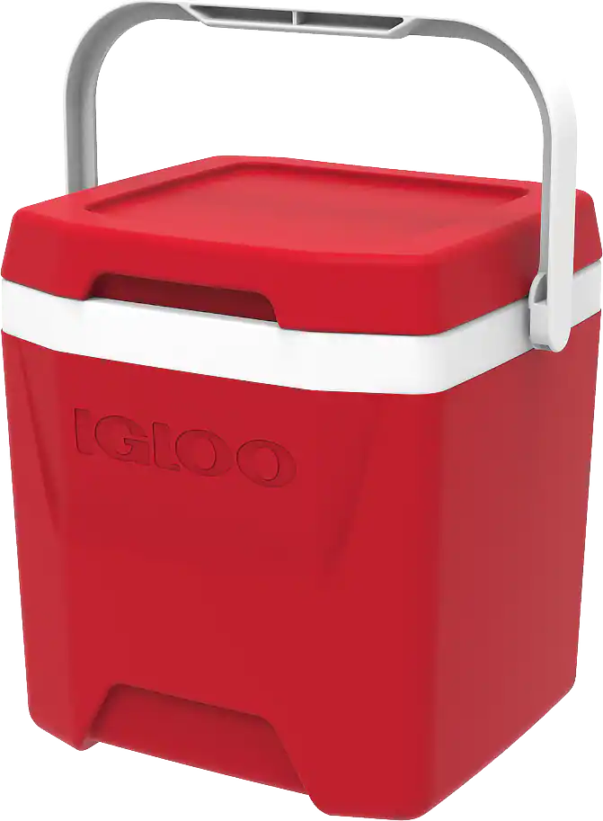 Igloo COOL Hard Cooler, Red, 12-qt