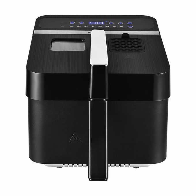 Kalorik 2-in-1 Digital Air and Deep Fryer, Black