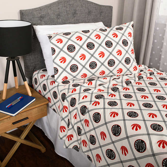 Microflannel Sheet Set (TWIN) – NBA Raptors