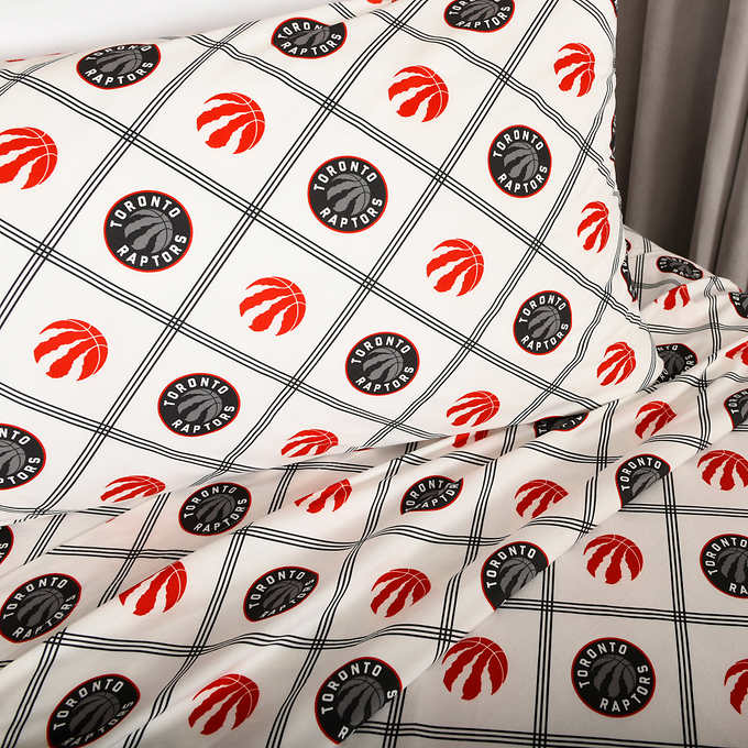 Microflannel Sheet Set (TWIN) – NBA Raptors