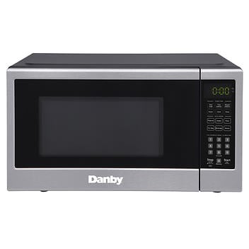 Danby Stainless Steel 0.9 cu ft Countertop Microwave