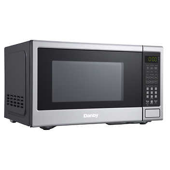 Danby Stainless Steel 0.9 cu ft Countertop Microwave