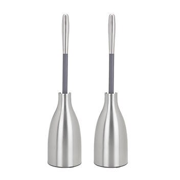 Polder Stainless Steel Toilet Brush Caddy, Set of 2